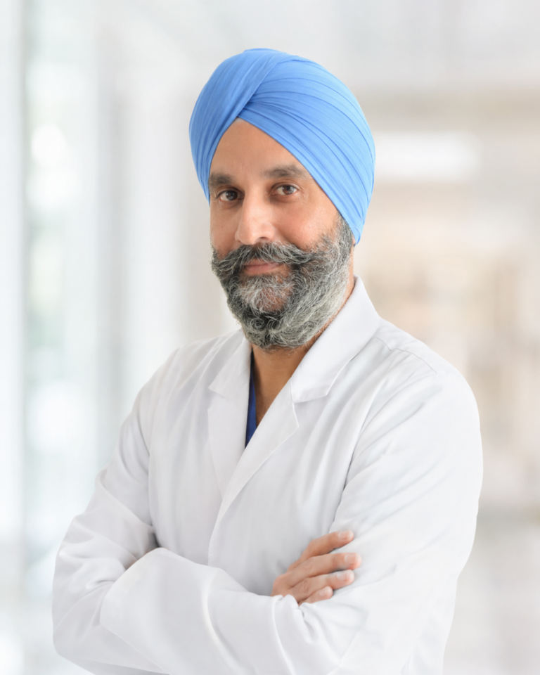 Dr. Karanjit Singh Narang, neurosurgeon at Medanta Gurugram, India