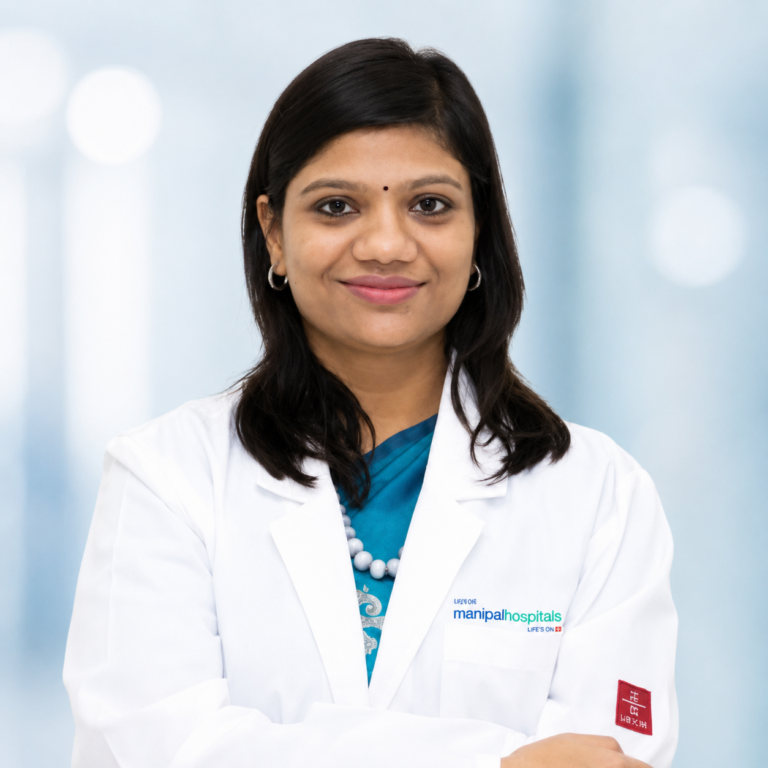 Dr. Khushbu Goel, neurologist at Manipal Hospitals Dwarka, New Delhi, India