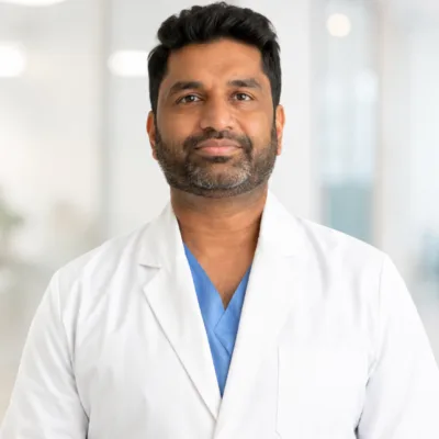 Dr. Rishabh Kedia, neurologist and neurosurgeon at Medanta Gurugram, India