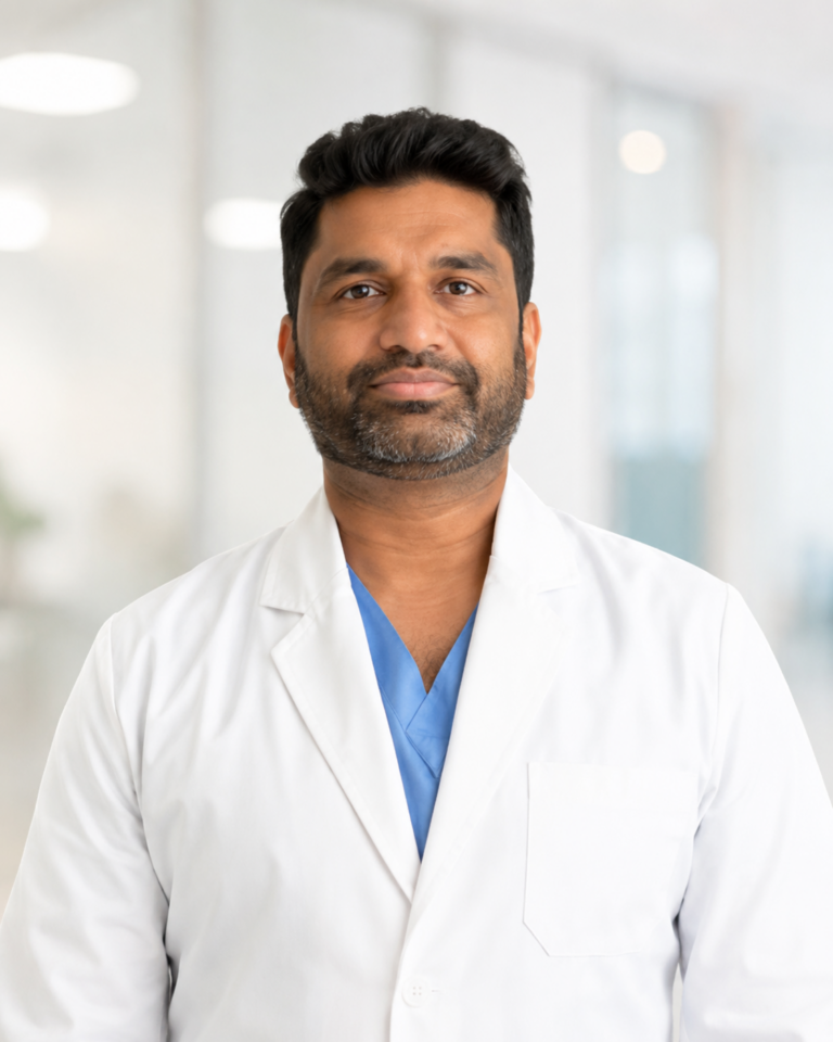 Dr. Rishabh Kedia, neurologist and neurosurgeon at Medanta Gurugram, India