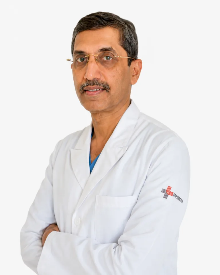 Dr. Sanjay Saran Baijal, radiologist at Medanta Gurugram, India