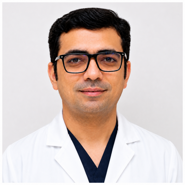 Dr. Tariq Matin, neurointerventional surgeon at Artemis Hospital, Gurugram, India