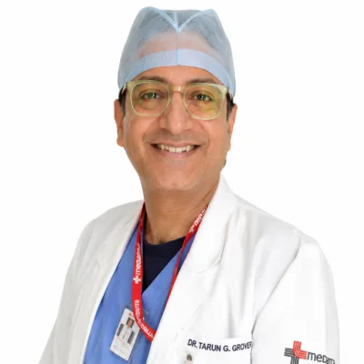 Dr. Tarun Grover, vascular surgeon at Medanta Gurugram, India